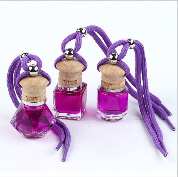 Car perfume bottle MINI pendant car perfume essential oil to remove odor car suspension Air freshener