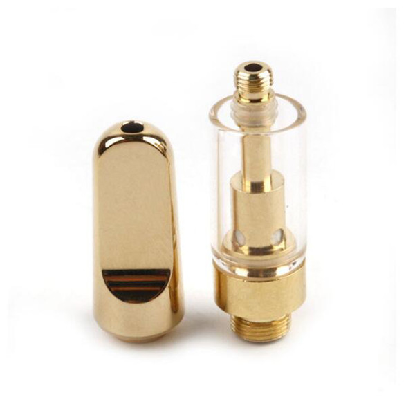 2019 TH205 TH210 vape cartridge Gold ceramic tip for thick CO2 viscous oil