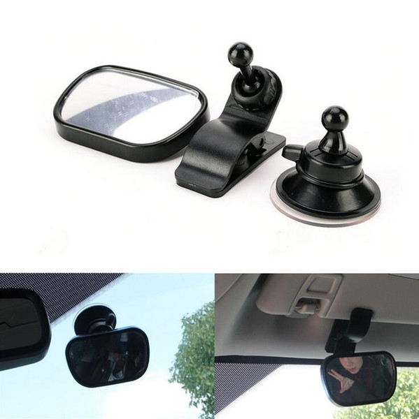 Car Baby Mirror Car Back Seat View Baby Mirror Adjusted Mini Children Rear View Safety Car Seat Mirror