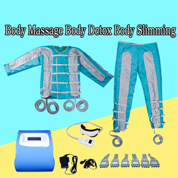 Newest Pressotherapy Lymph Drainage Machine 24 Air Bags Air Pressure Pressotherapy Body Massage Body Detox Body Slimming For Salon Use