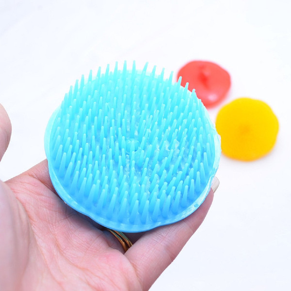 Hair Massage Massager Brush Comb Silicone Shampoo Scalp Shower Body Washing Hair Massage Massager Brush Comb