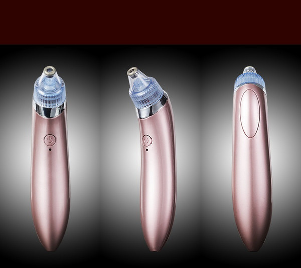 Electric Mini Handheld Dead Skin Acne Vacuum Suction Blackhead Removal Face Lifting Skin Tightening Rejuvenation rechargeable battery 40SET