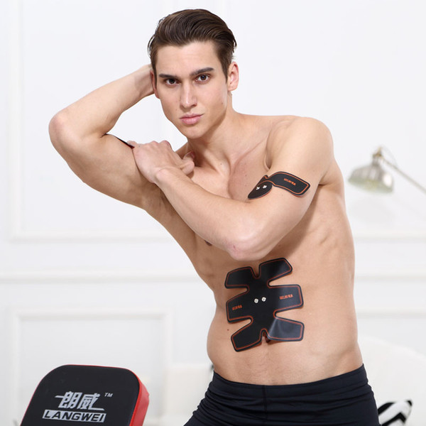 Electrical Muscle Stimulation EMS Muscle Stimulator Slimming Massager Abdominal Muscle Trainer for Home Fitness Beauty Gear