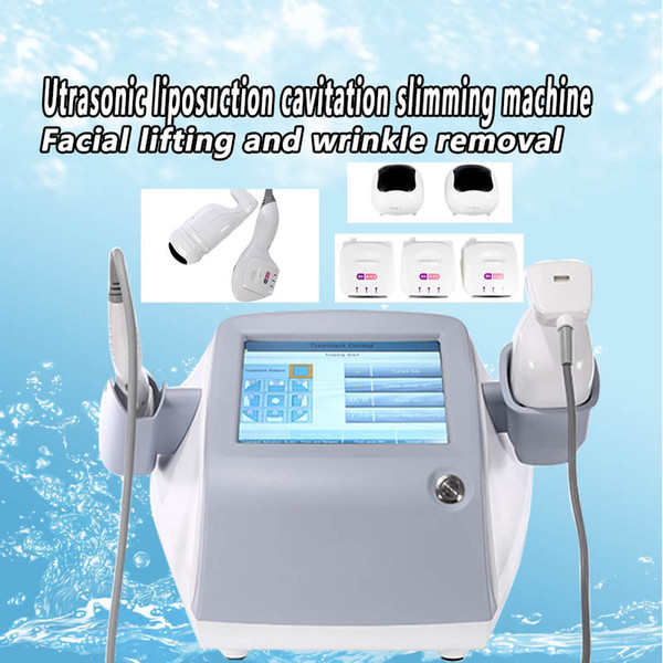 2 IN 1 HIFU Liposonic High Intensity Focused Ultrasound HIFU Cartridges Liposonic HIFU Lipo Face Lift Fat Reduce 5 Cartridges For Face Body