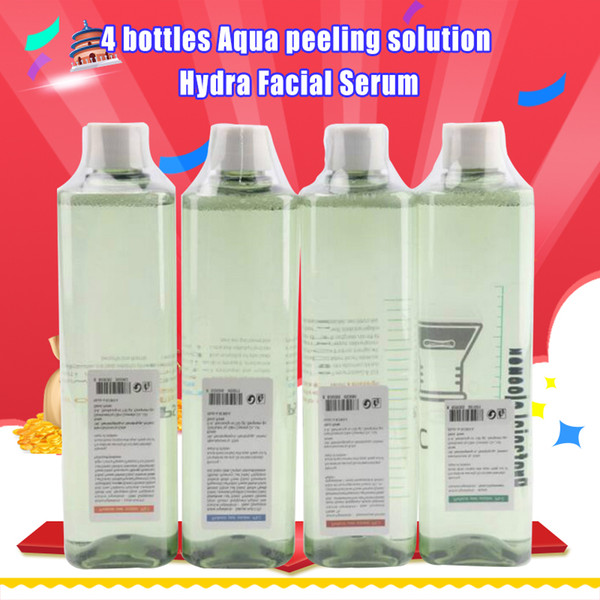 Factory price 4 Bottles Aqua Peeling Solution Per Bottle Aqua Facial Serum Hydra Facial Serum For Normal Skin CE