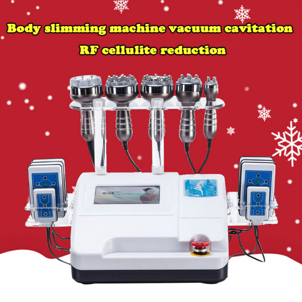 Hight quality Body Slimming Machine Vacuum Cavitation Rf Cellulite Reduction Body Shaping Lose Weight Spa Salon Beauty Equipments With DHL