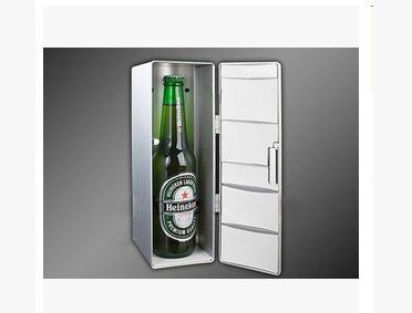 Supply of cold and hot dual-use USB small refrigerator, medium refrigerator, mini USB refrigerator