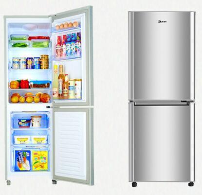 BCD-176 Refrigerator double door household refrigerator energy-saving silent dormitory refrigerator mini cool box portable frozen box