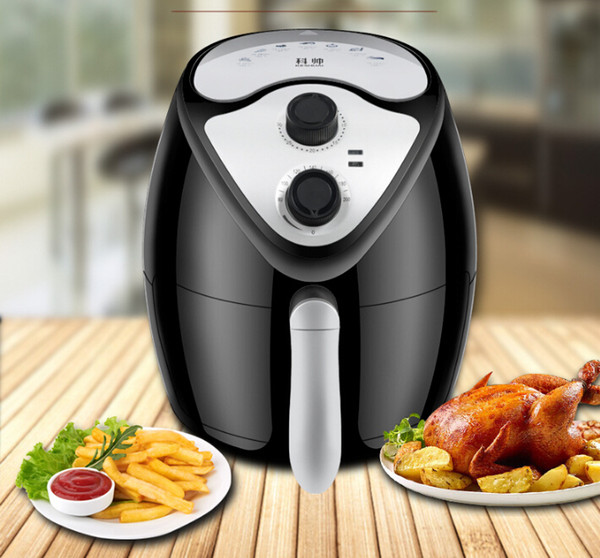 Intelligent 2.6L Automatic large capacity electric POTATO CHIPPER household air fryer multi-function Oven NO smoke Oil