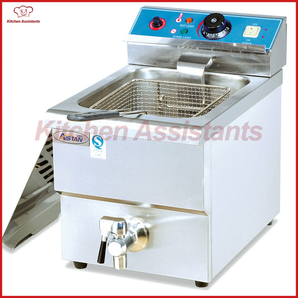 DF12L desktop commercial or home use stainless steel electric fryer potato fryer with value