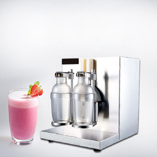 Beijamei milk tea shop double head rocking machine stainless steel milk shaker machine electric tea shaking machine