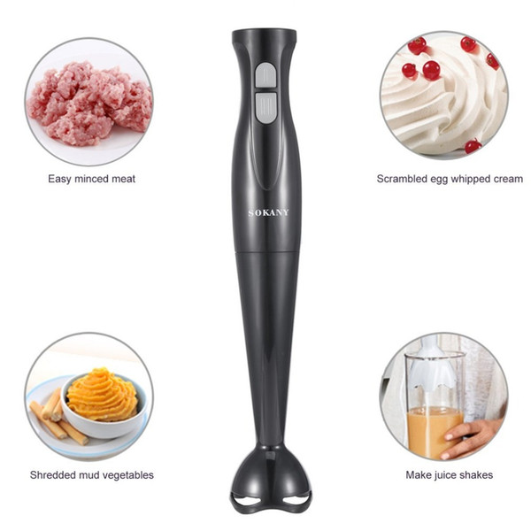 hot sale SOKANY Multifunctional Electric Handheld Blender Meat Grinder Food Processor SKY-1168 Household Babycook 200W Hand Agitator