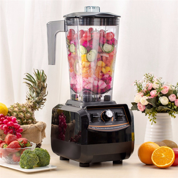 A5500 3L large capacity commercial electric multifunctional smoothie ice juice fruit blender with bpa free 3HP 2200W