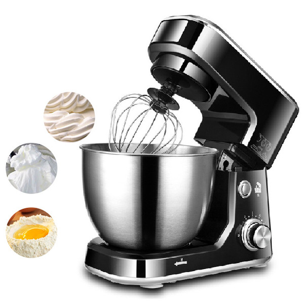 Food Processor 6-speed Kitchen Food Stand Mixer Cream Egg Whisk Blender Cake Dough Bread Mixer Maker Machine