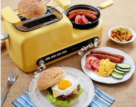 Bear toaster home multi-function breakfast machine Toaster home 2 piece breakfast toaster Bear / bear DSL-A02Z1 soil driver automatic toast