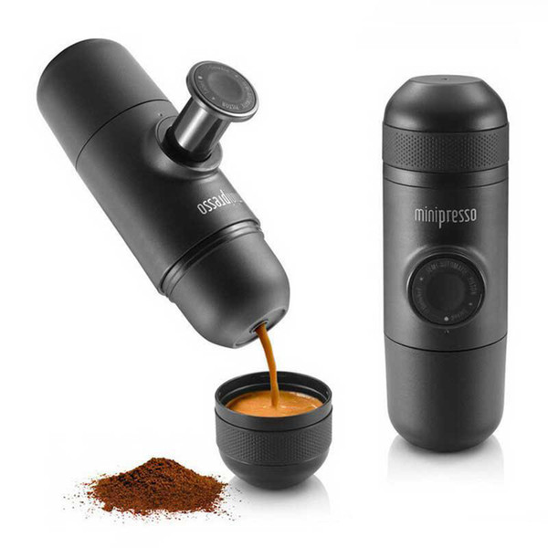 Mini coffee machine manual coffee maker portable pressure espresso machine home traveler handheld espresso machine