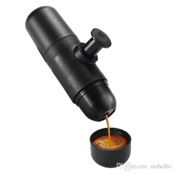 KF002 Mini Coffee Machine Manual Coffee Maker Portable Pressure Espresso Coffee Maker Handheld Espresso Maker for Home Traveller