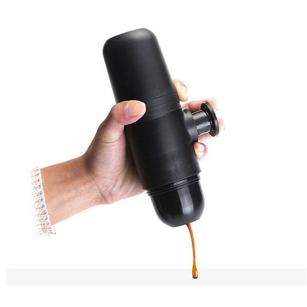 Travel Handheld Pressure Coffee Maker Mini Espresso Manual Portable Coffee Makers Machine Pressing Mini Coffee Machine