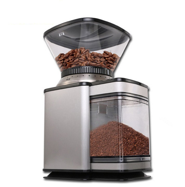 Fully Automatic 18 stalls Electric Coffee Grinder 120W Mill Machine Coffee Bean Grinding Machine 4.7L coffee