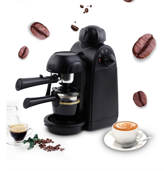 Home Italian American drip steaming milk coffee machine American coffee machine home automatic drip coffee machine