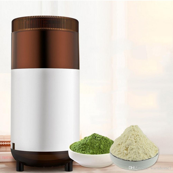 Household Electric Coffee Grinder Mini Kitchen Salt Pepper Grinder Powerful Spice Nuts Seeds Stainless Steel Coffee Bean Grinding Machine TB