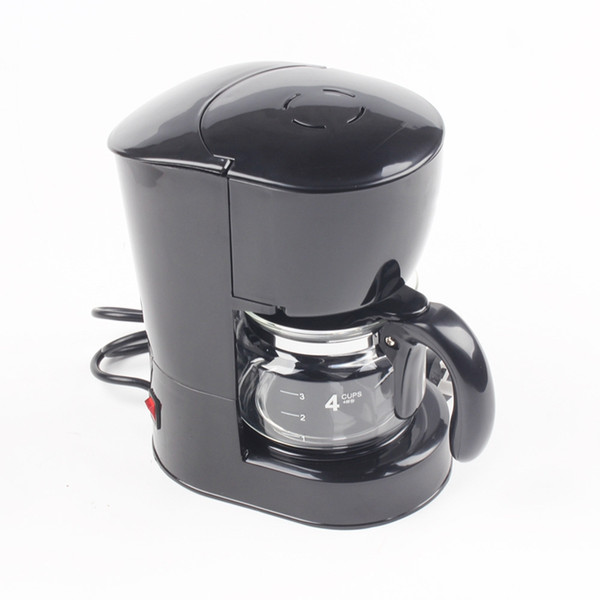 DMWD 600ml American Coffee Maker Automatic Electric Tea Coffee Machine Drip Coffee Pot Heat Preservation Prevent Dry Burning