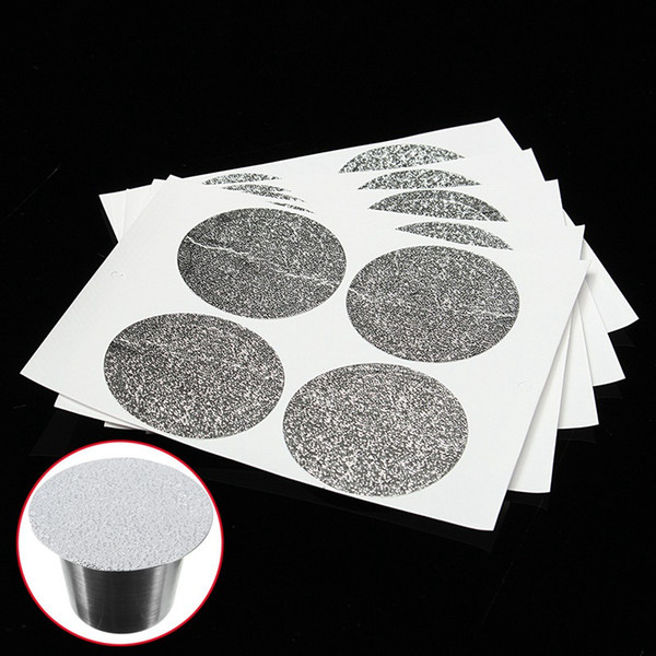 1 Pcs Disposable 37mm Coffee Capsule Seals Sticker Coffee Make Parts Aluminum Foils Compatible Nespresso Lids Sticker