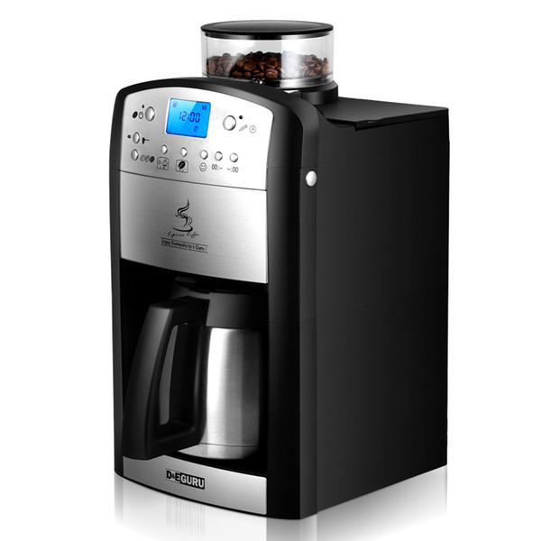 DCM-208 Full automatic coffee machine home /business new generation intelligent induction espresso coffee maker 10 cups one time