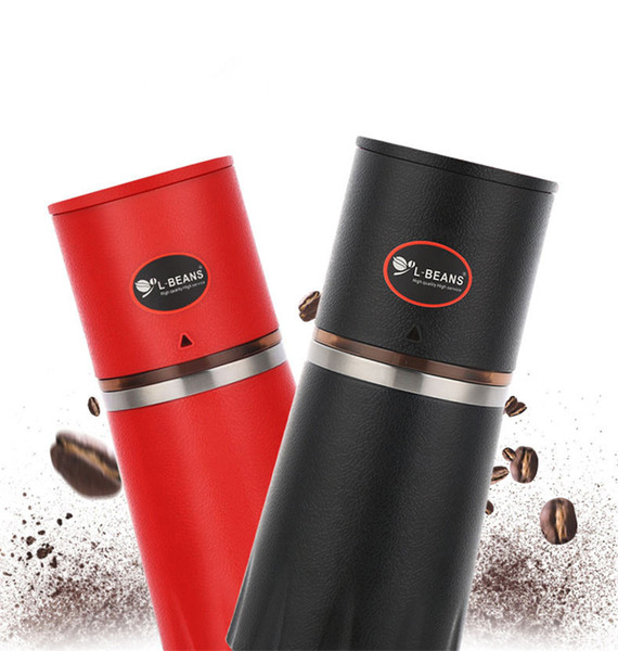 Coffee Makers Coffee Grinding Cup Hand Grinders Travel Grinder Cup One-piece Portable Hand Punch Multi-function Coffee Machine