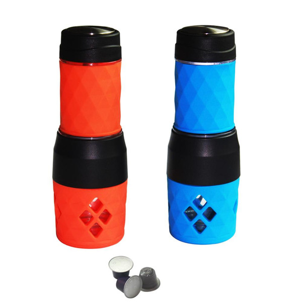 Nespresso Capsule Hand opertated Mini Portable Espresso Coffee Maker Coffee Machine For Home Outdoor Travel Supplies Design