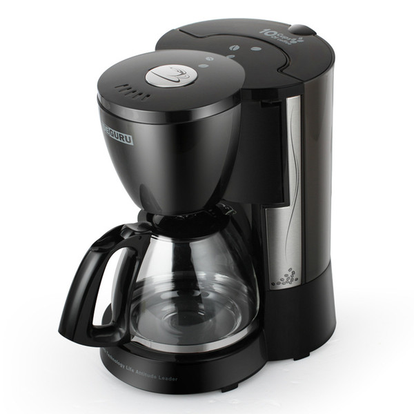 New Classic American Coffee Machine 1-10 Cups Home/Office Coffee Maker Removable Water Tank Tea Maker