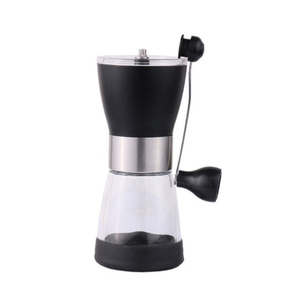 FREE SHIPPING New Glass Water Washing Hand-shaking Bean Mill Coffee Grinder Pepper Grinder Grinder Coffee Maker