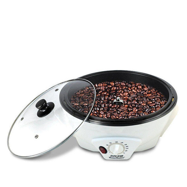 Household Coffee Roaster Peanut Sesame Beans Roasting Machine 220V EU/UK Plug Baking Machine 800g Capacity