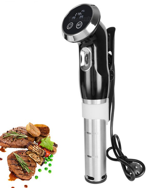 Vacuum Slow Sous Vide Food Cooker 1500W Powerful Immersion Circulator - LCD Digital Timer Display Stainless Steel LLFA