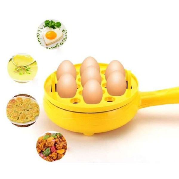 Multifunction household mini egg omelette Pancake Fried Steak Electric Frying Pan Non-Stick Boiled egg boiler steamer