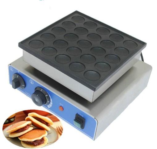 CE approved commercial 25 pcs dorayaki mini dutch pancakes machine mini Poffertjes Grill LLFA