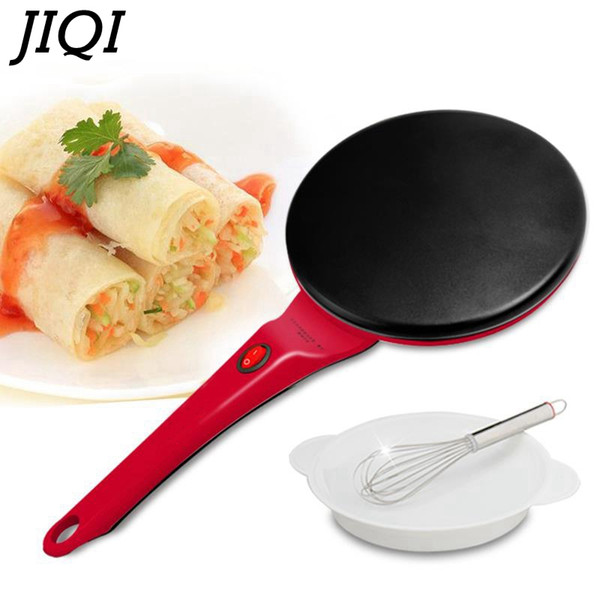 JIQI Household Non-stick Pan Electric Cake Stall Pancake Machine Portable Electric Bread Machine Grilled Pancake Machine