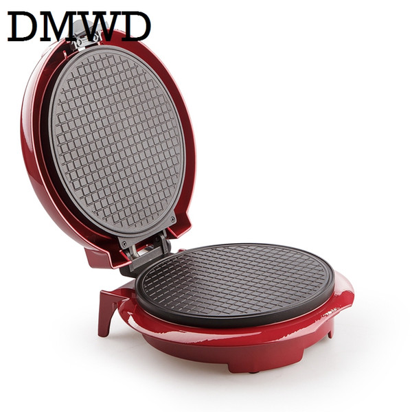 DMWD Electric Egg Roll Maker Crispy Omelet Mold crepe baking Pan Waffle Pancake Bakeware ice cream cone machine pie frying grill