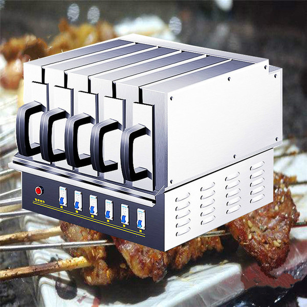 2019 Hot sale Commercial Lamb kebabs electric oven baking string machine electric grill machine BBQ grill barbecue machine 3900W