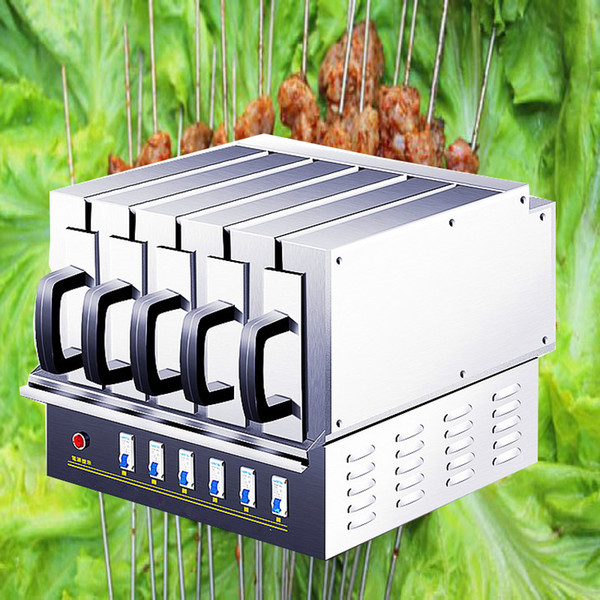 High quality Hot sale Commercial Lamb kebabs electric oven baking string machine electric grill machine BBQ grill barbecue machine 3900W