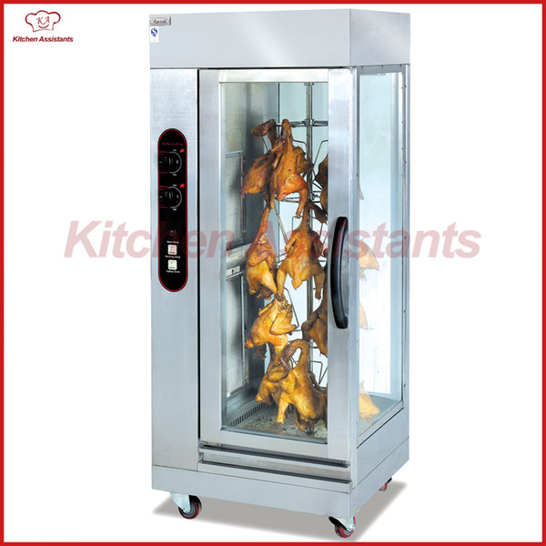 GB306 gas vertical chicken rotisseries machine for supermarket