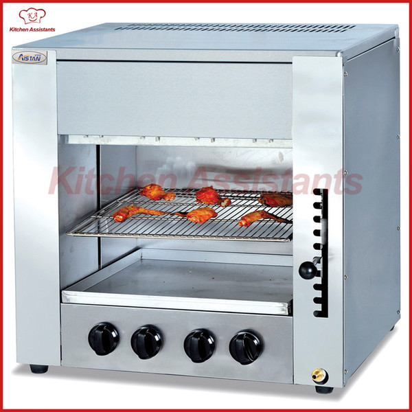 GT14 Gas infrared salamander oven grill machine