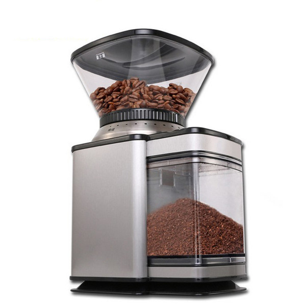 Beijamei New Large Capacity Electric Bean Mill Commercial Home Coffee Bean Grinder Grinding Mill Thickness Adjustable