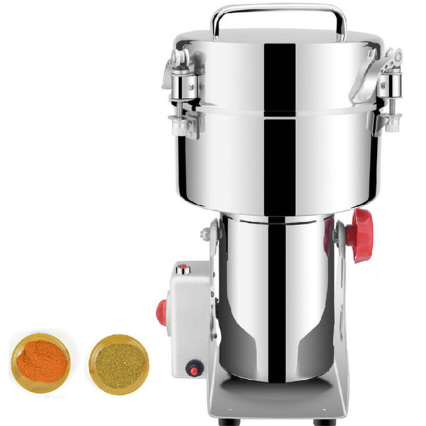 BEIJAMEI 2500g Stainless Steel Commercial Grain Mill Grinder Electric Grinding Machine grains / cereal grinder crusher price