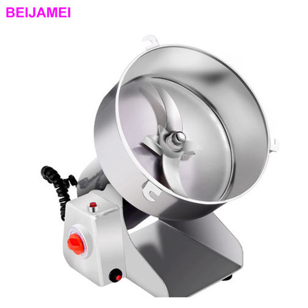 BEIJAMEI 2019 New 2000g Dry Grain Grinder Powder Price Electric Corn Grains Grinding Machine Big Capacity