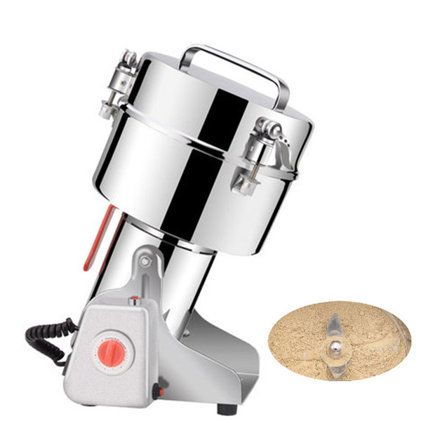 BEIJAMEI Free ship 2500G automatic electric Swing wheat,rice,corn grinding machine grain chili food flour grinder