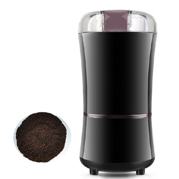 BEIJAMEI 220V Mini Electric Coffee Grinder maker Home Beans Mill Herbs Nuts Grinding Machine For Sale