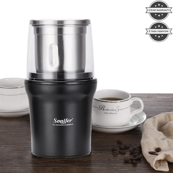 CKV-32 free shipping Mix and Match Welcome High Quality Electric Coffee Grinder Maker Stainless Steel Beans Mill Herbs Nuts Sonifer