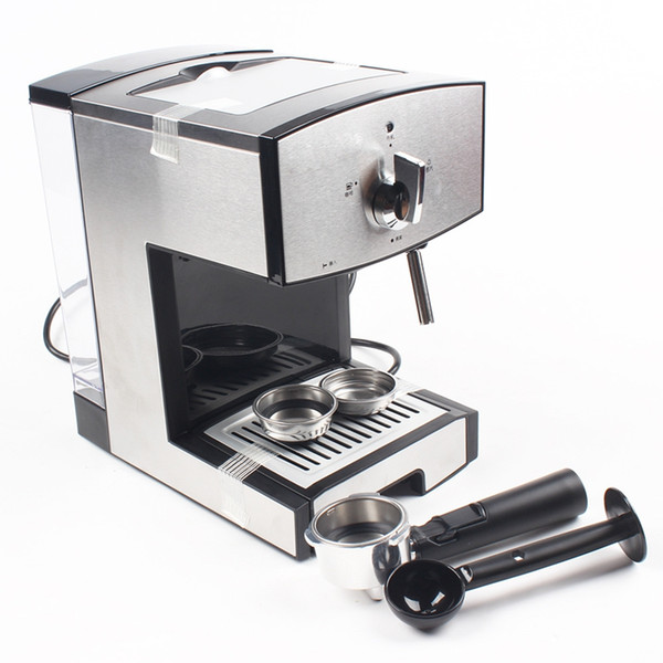 DMWD 1.25L Semi-automatic Espresso Coffee Machine Electric Milk Frothers Milk Foamer Coffee Maker High Pressure Steam 20 Bar