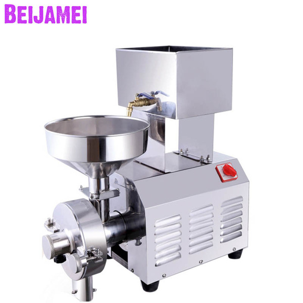 Beijamei New Food Cereal Grain Milling Machine Automatic Powder Grinder Peanut Sesame Pulping Machine For Sale